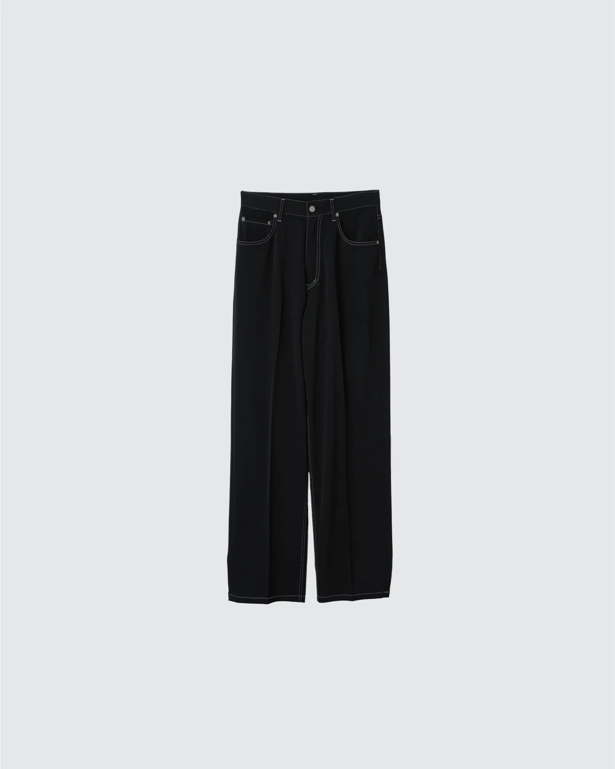 5P WIDE LEG STRAIGHT PANTS