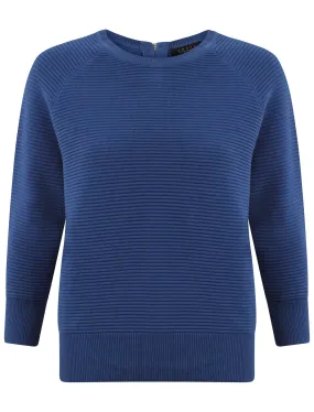 Amara Reya Wallflower blue jumper