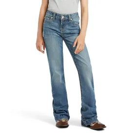 Ariat Girl's R.E.A.L. Allessandra Wide Leg Jean