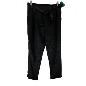 Black Pants Wide Leg Mi Ami, Size M