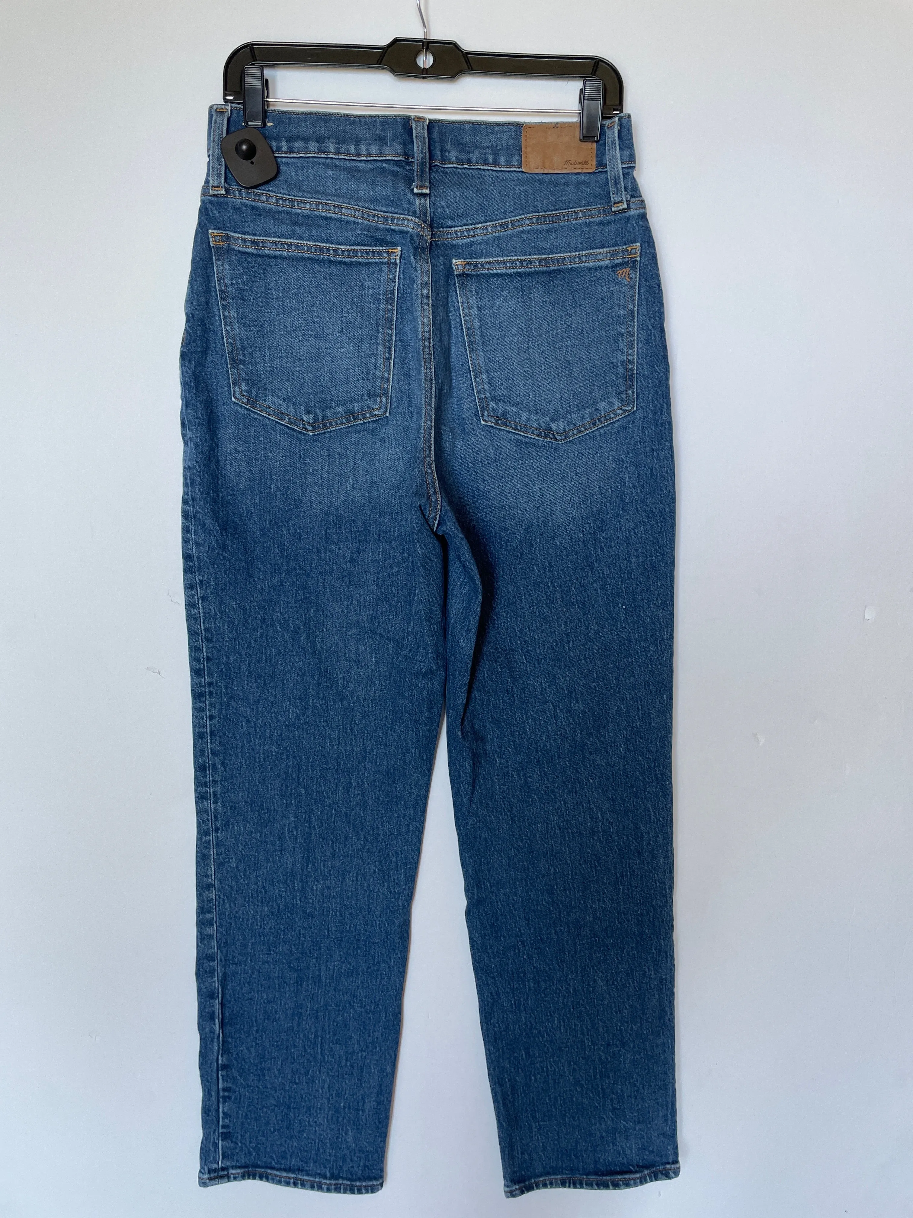 Blue Denim Jeans Straight Madewell, Size 6