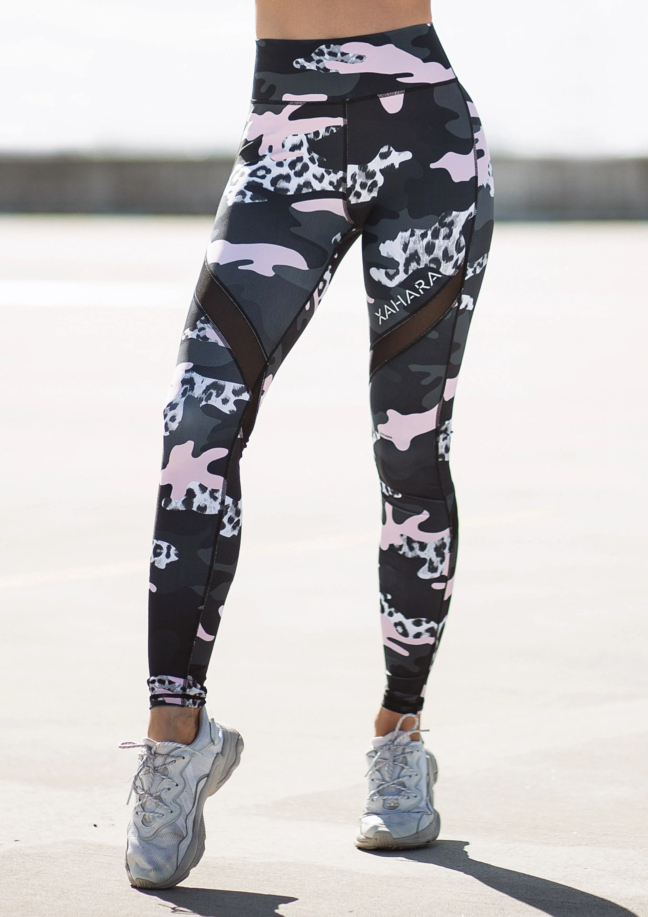 Bootylicious Dusty Pink Camo Legging