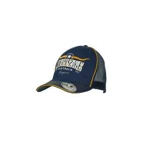 Bullzye Jarrod High Profile Trucker Cap Navy