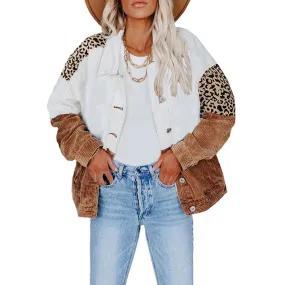 Camouflage Street Jacket Loose Lapel Cardigan Wholesale Womens Tops