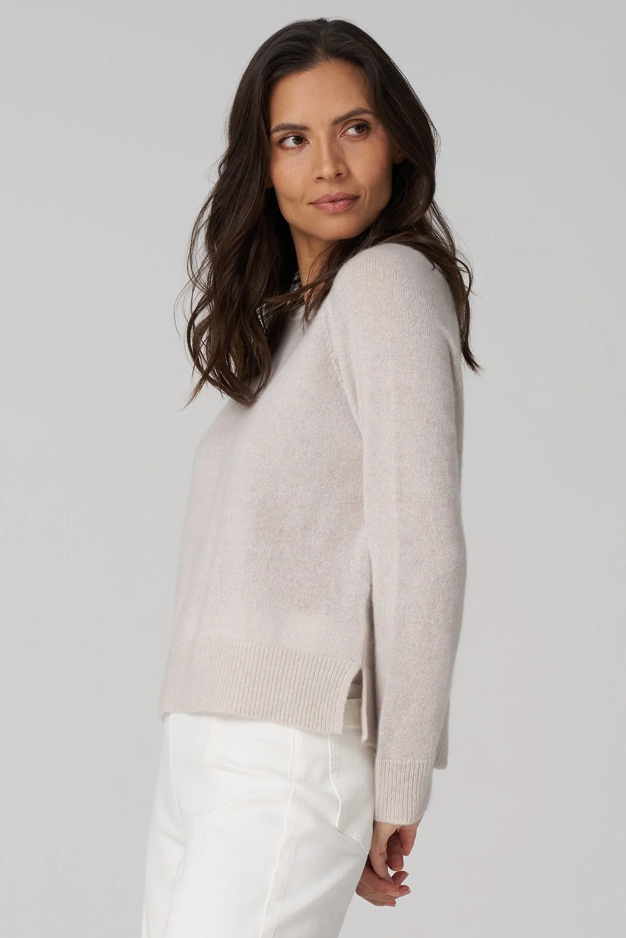 Cashmere Raglan Pullover