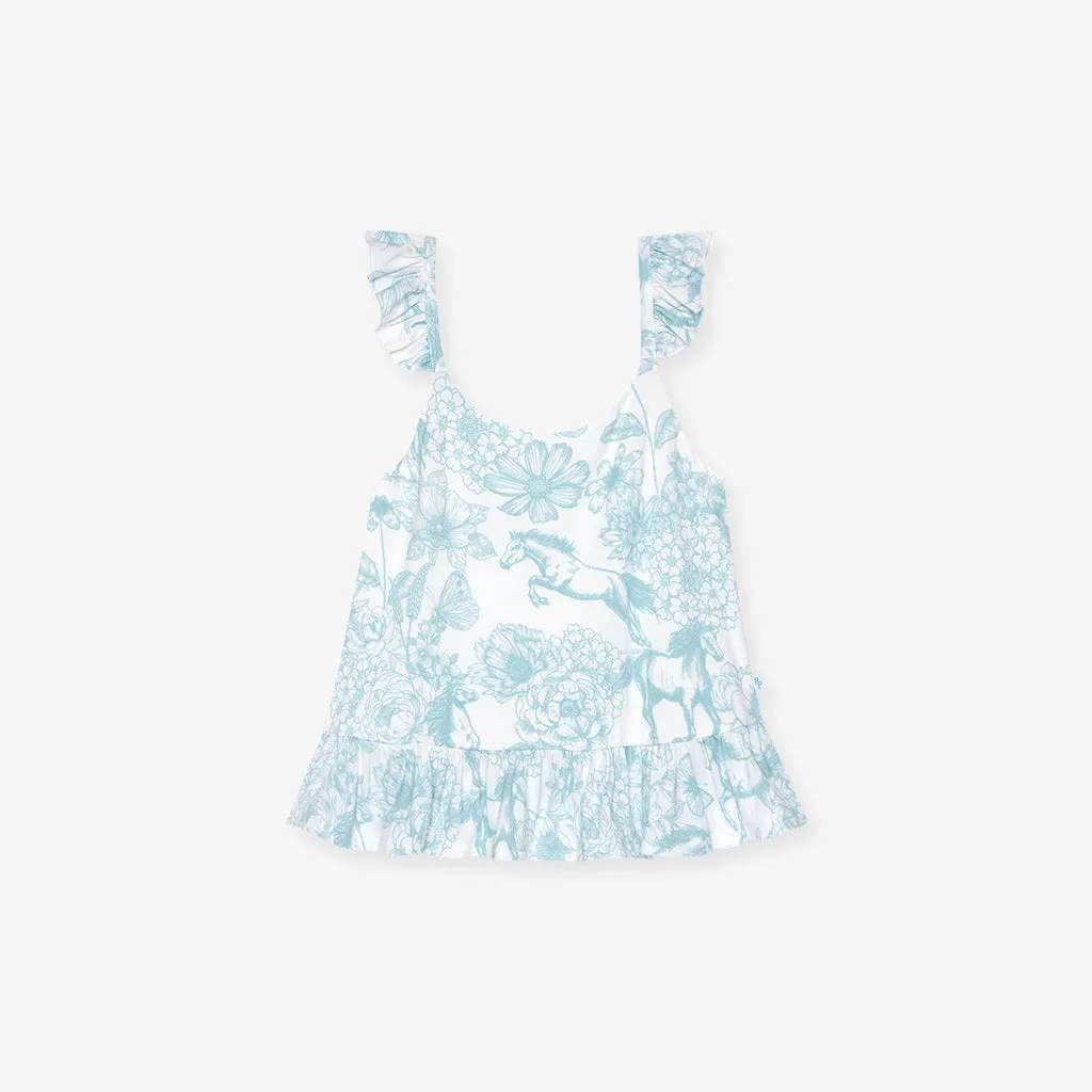 Charlotte Anne Ruffled Tank