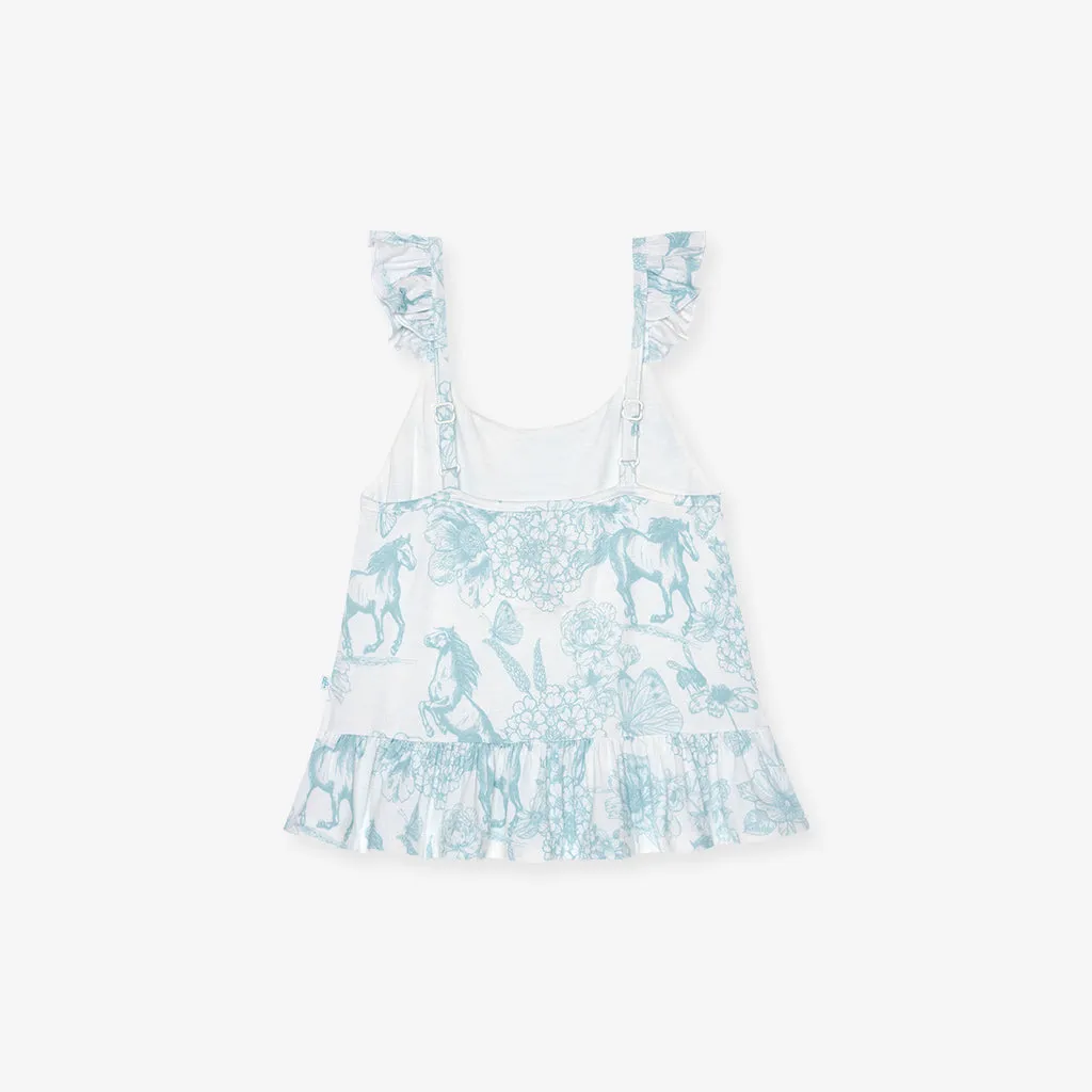 Charlotte Anne Ruffled Tank