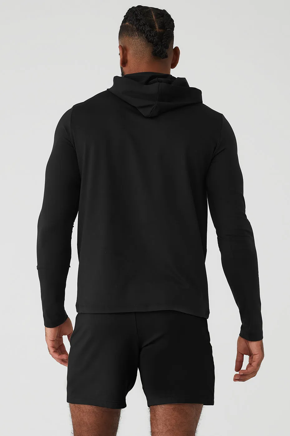 Conquer Reform Long Sleeve With Hood - Black