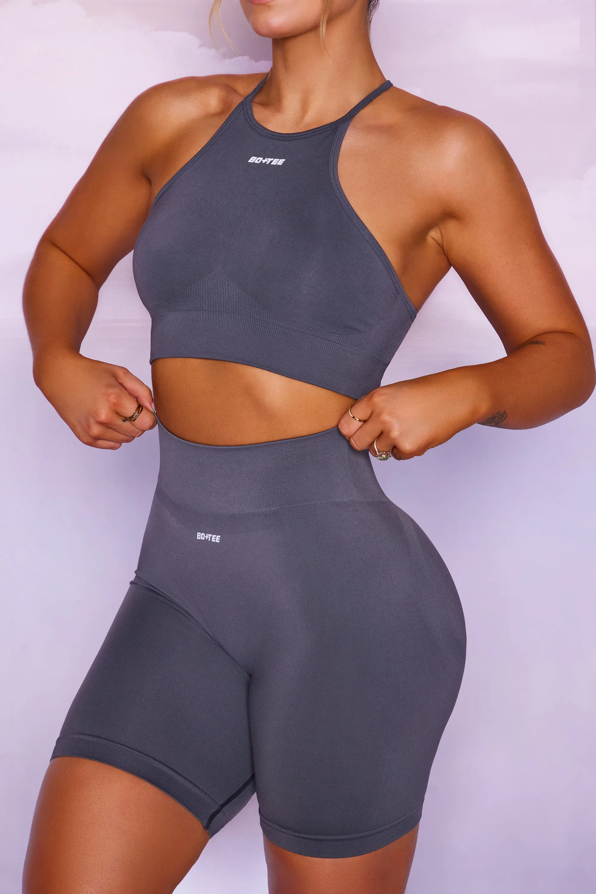 Crop Top in Grey