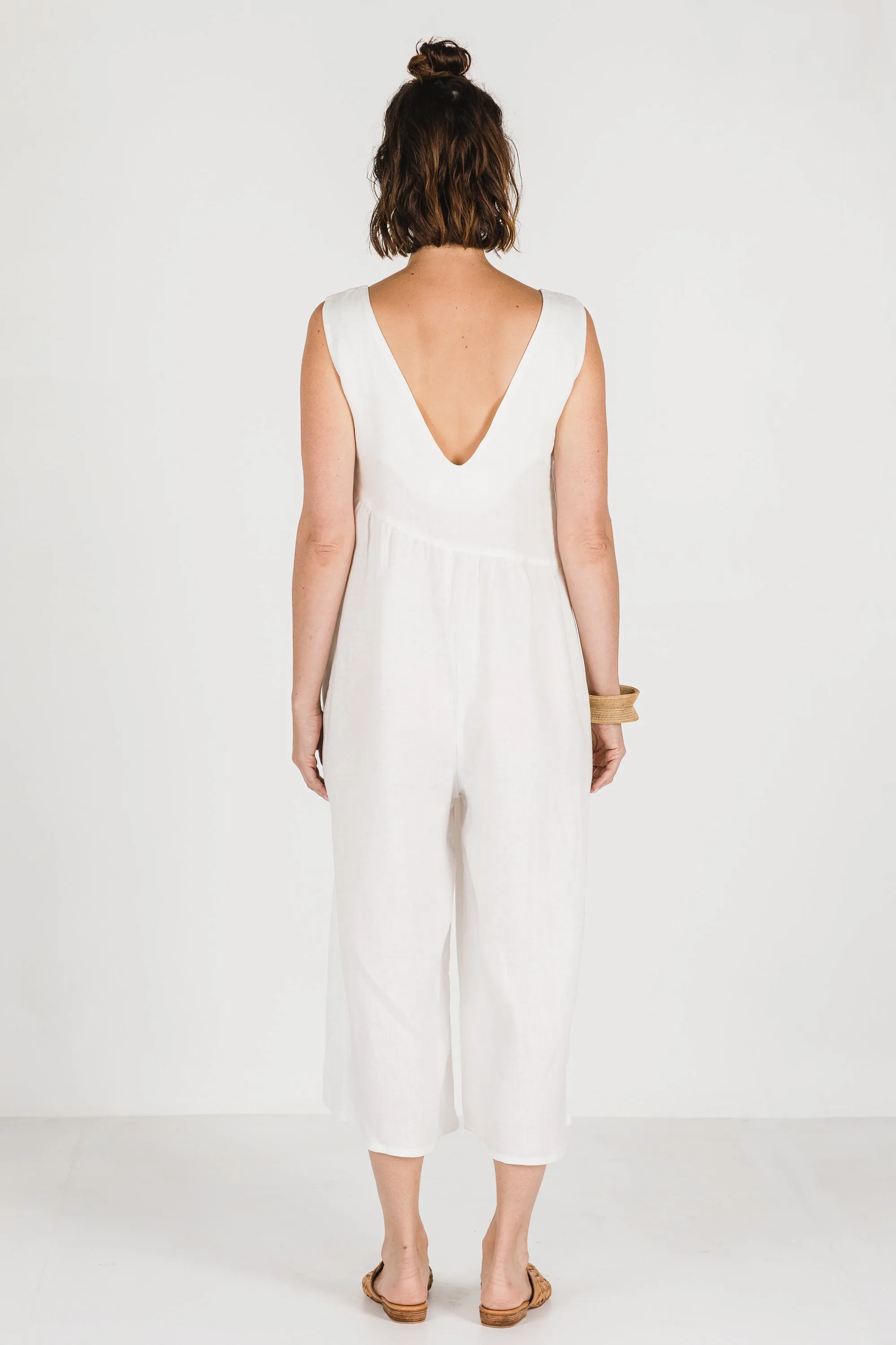 Dee Jumpsuit Warm White