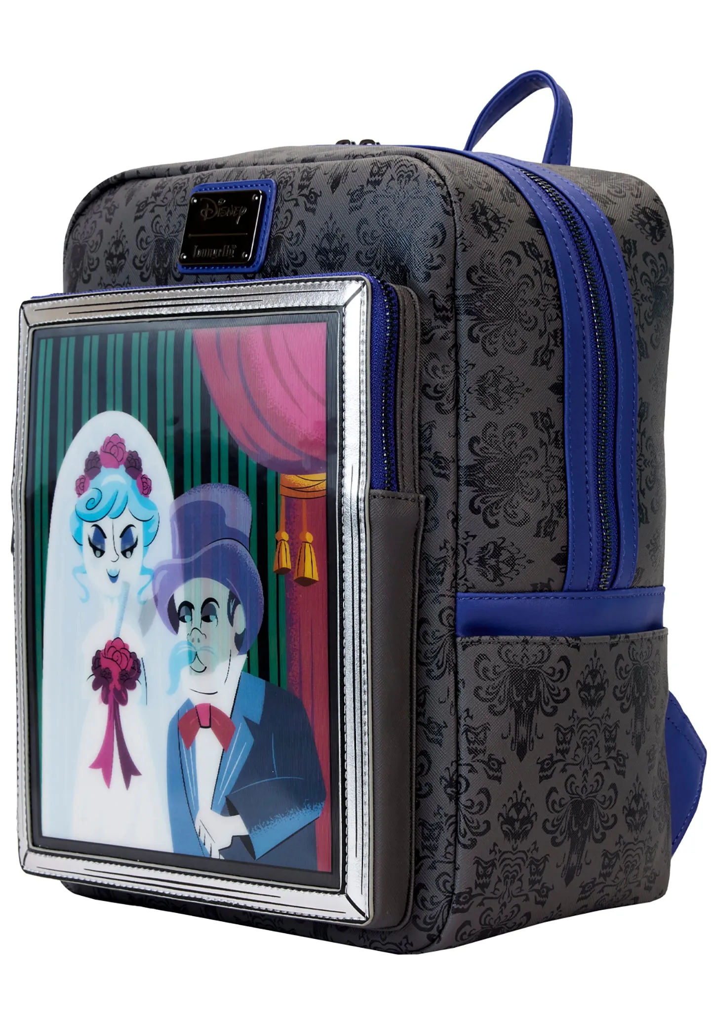 Disney Haunted Mansion Black Widow Bride Lenticular Mini Backpack