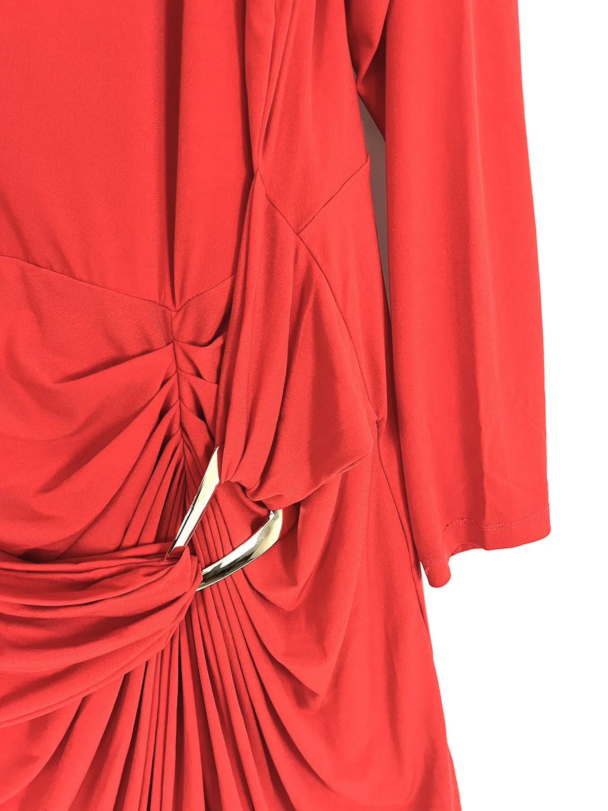 eloquii Size 22 Red Wrap Dress