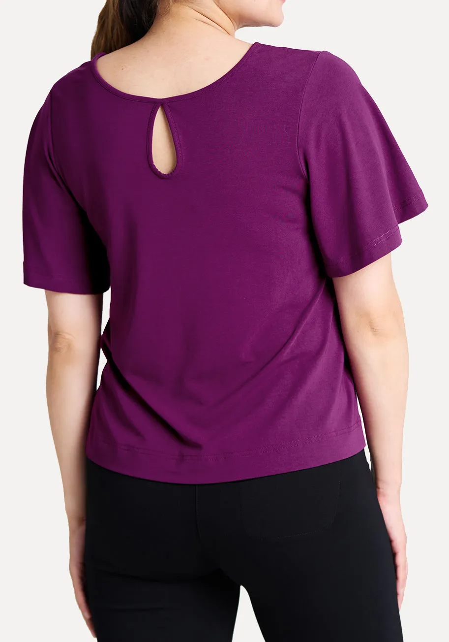 Flow Reversible Top (Dark Iris)