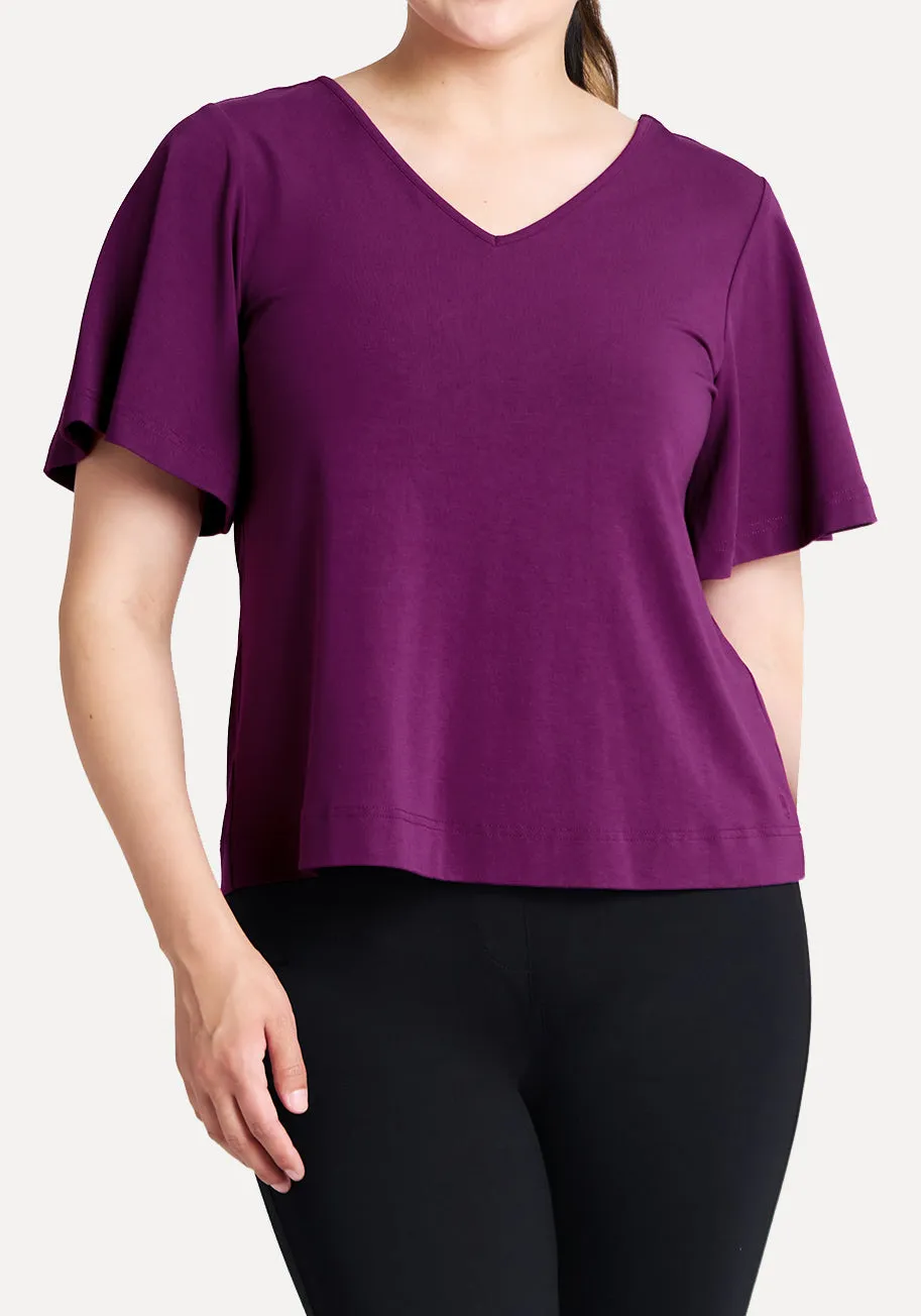 Flow Reversible Top (Dark Iris)