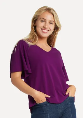 Flow Reversible Top (Dark Iris)