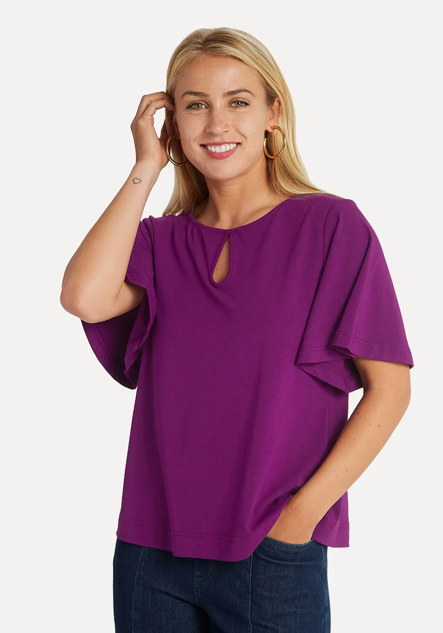 Flow Reversible Top (Dark Iris)