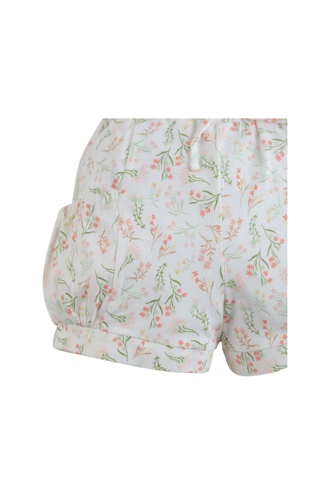 Gingersnaps Printed Shorts with Bubble Pockets