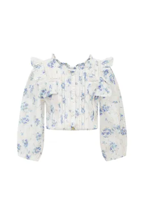 Girls Oda Ruffle Top