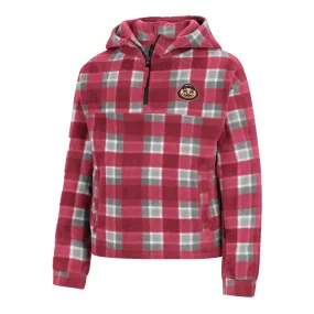 Girls Ohio State Buckeyes Flooflovers 1/4 Zip Jacket