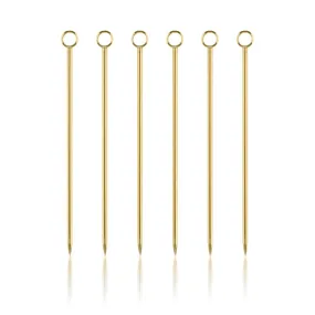 Gold Cocktail Pick Set