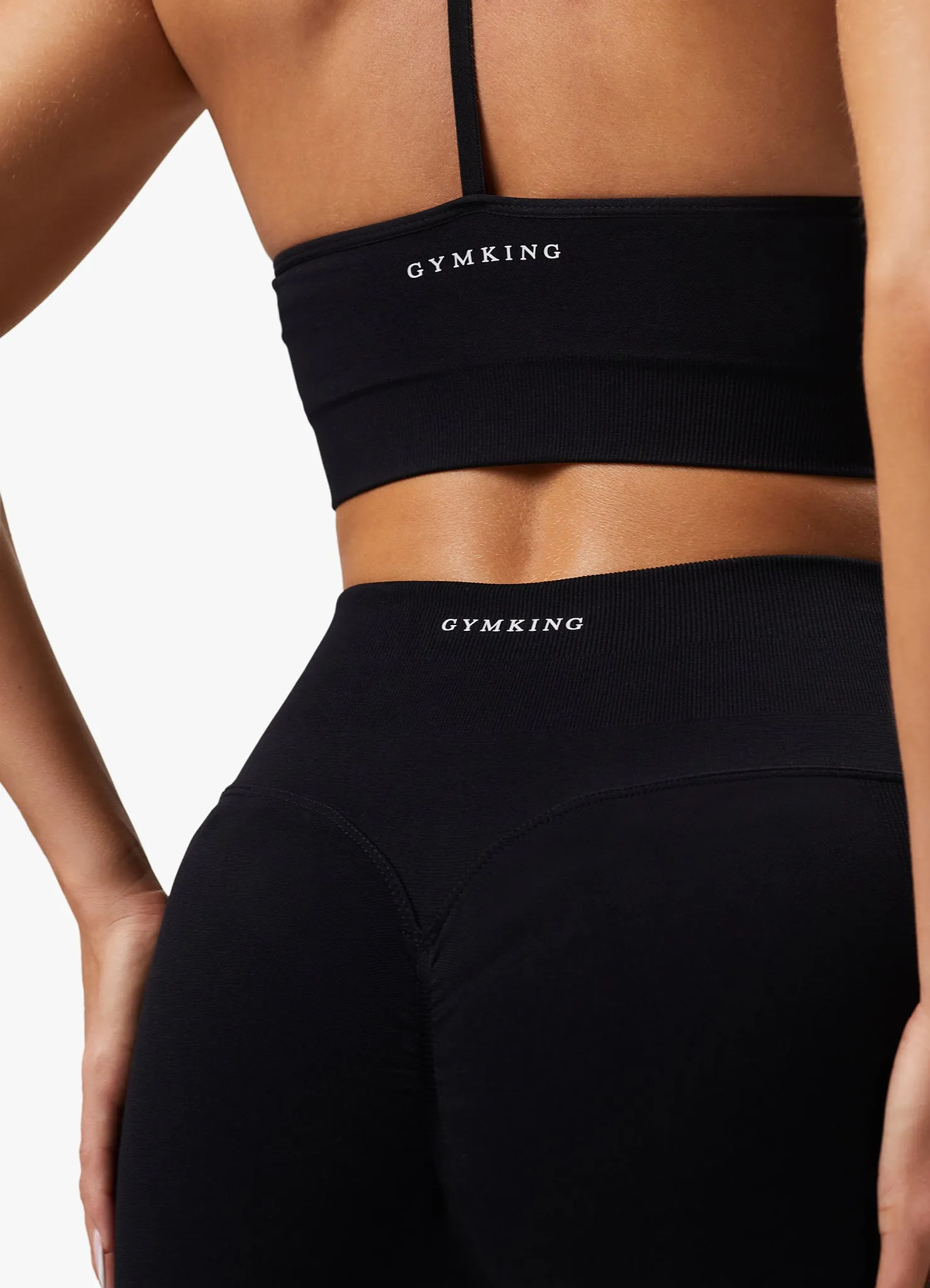 Gym King Sculpt Seamless Legging - Black