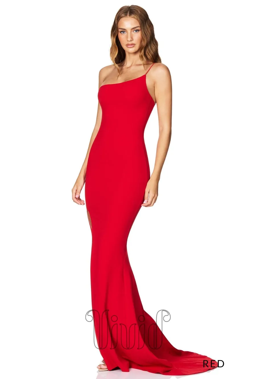 Jasmine One Shoulder Gown