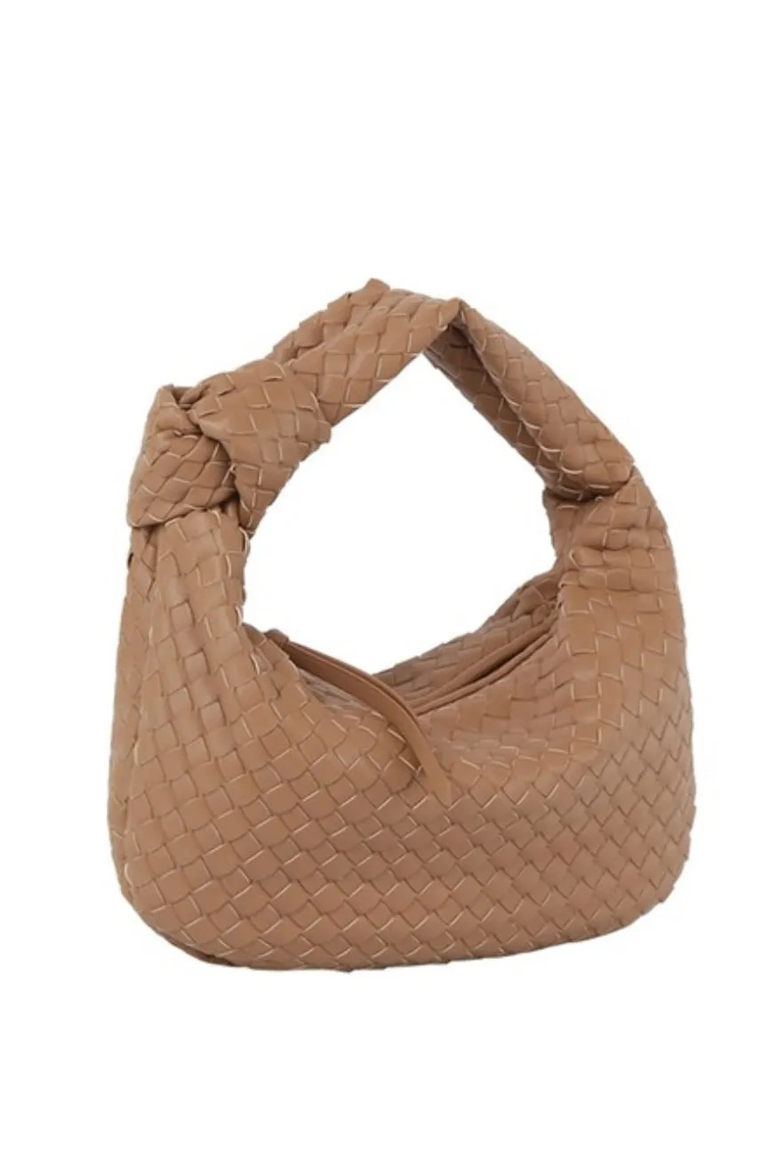 JODIE TAN KNOT BAG