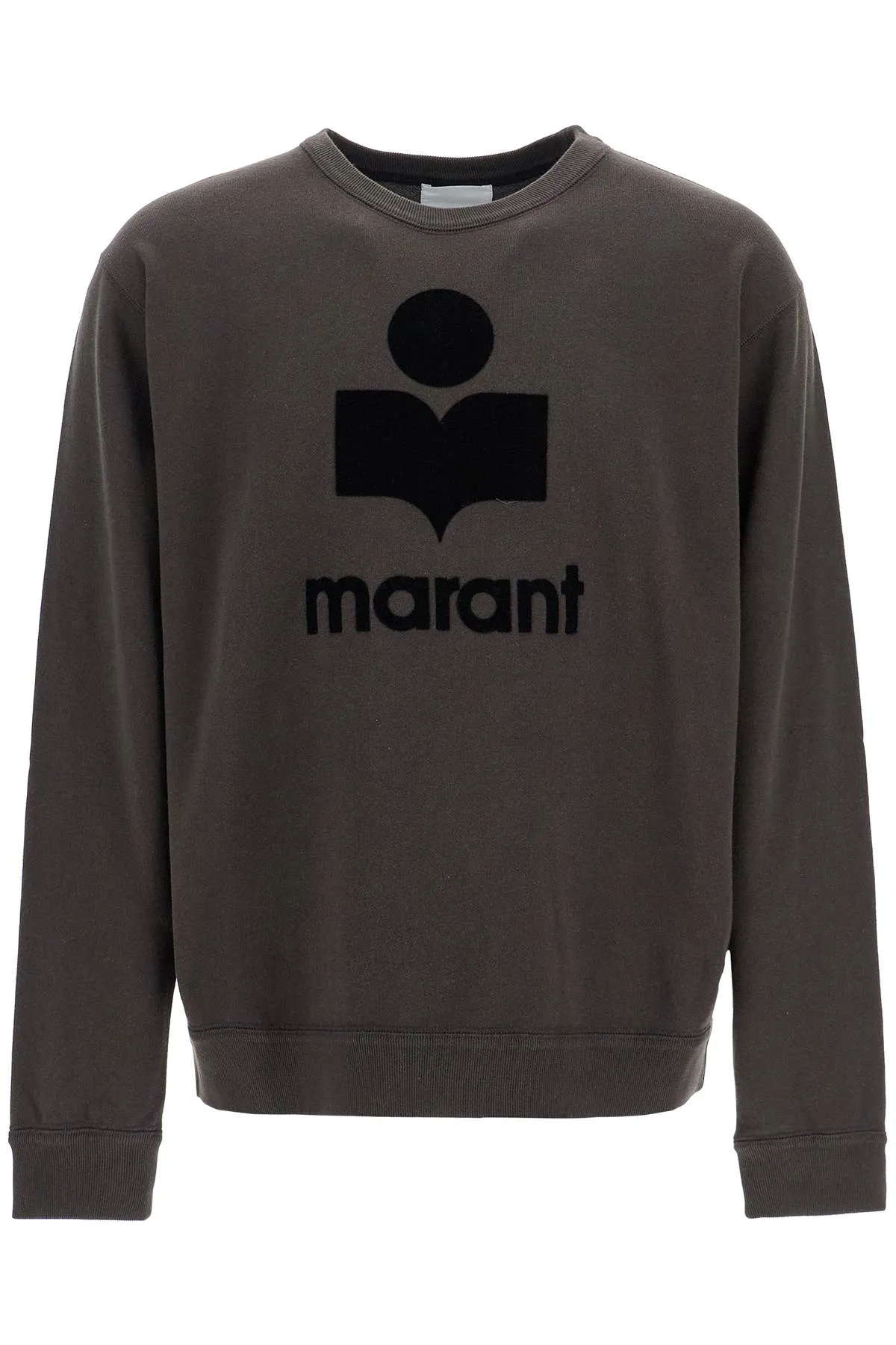 MARANT mikoy flocked logo sweatshirt