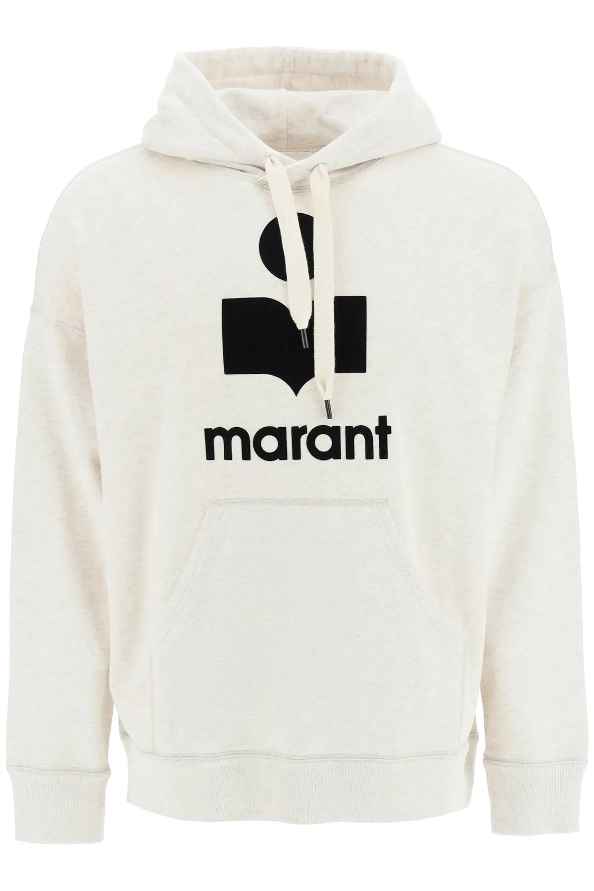 MARANT 'miley' hoodie with flocked logo