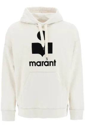 MARANT 'miley' hoodie with flocked logo