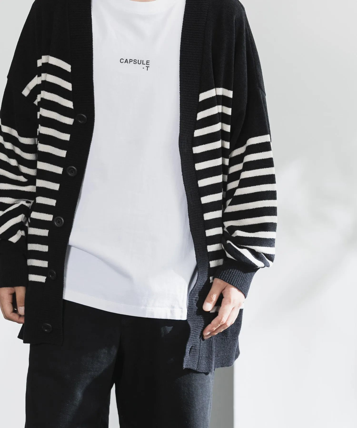 【MEN】nestwell TEAK BD - V NECK COMFORT CARDIGAN BD -