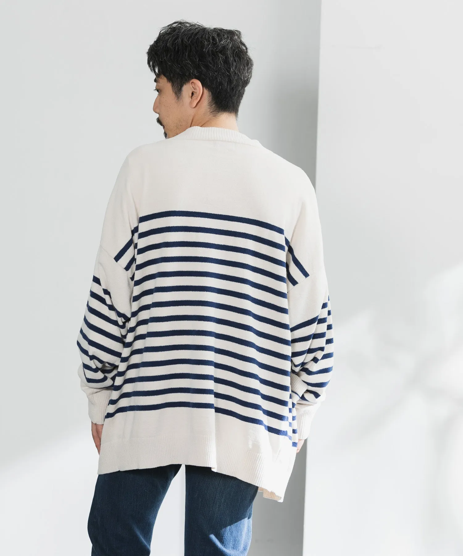 【MEN】nestwell TEAK BD - V NECK COMFORT CARDIGAN BD -