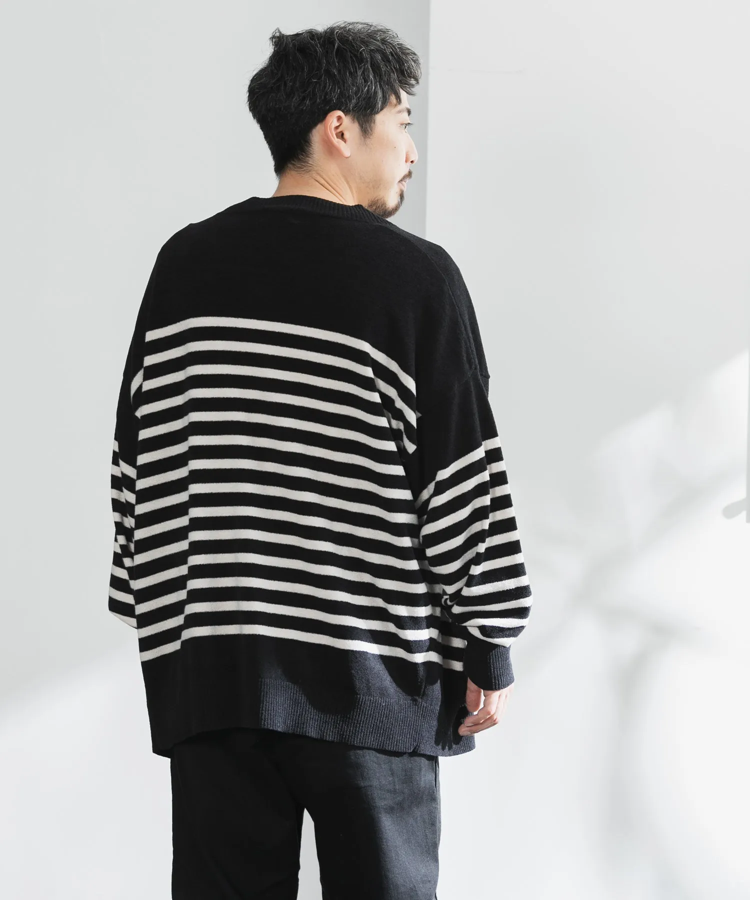 【MEN】nestwell TEAK BD - V NECK COMFORT CARDIGAN BD -