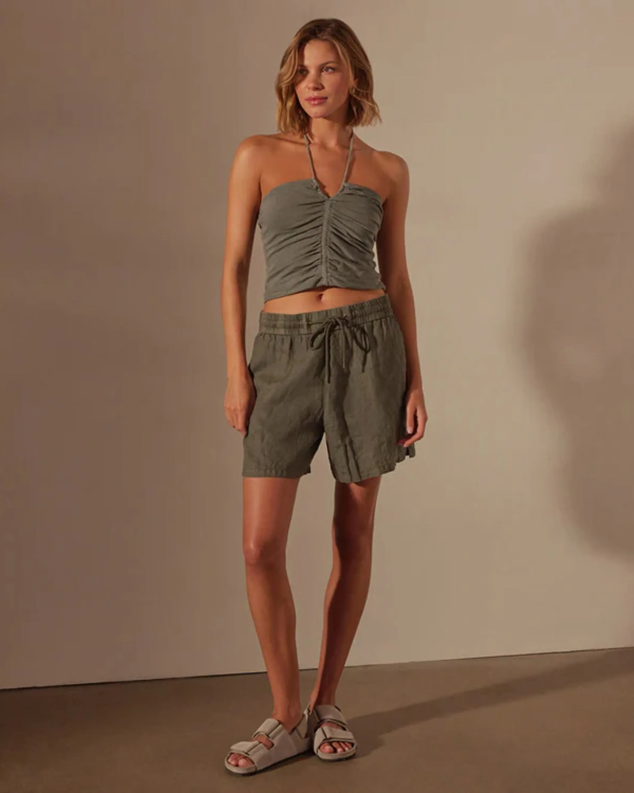 Relaxed Linen Short